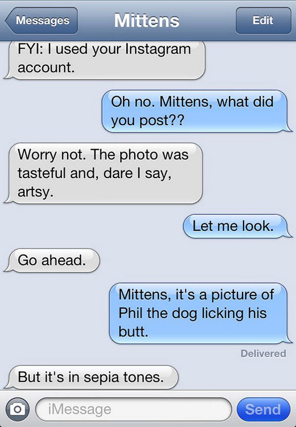 16 Hilarious Texts Loaded With 'Cat-titude' - Part 1