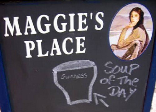 maggies place sign