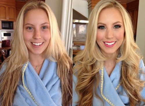 makeup-before-after-blonde