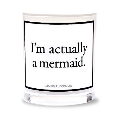 mermaid candle