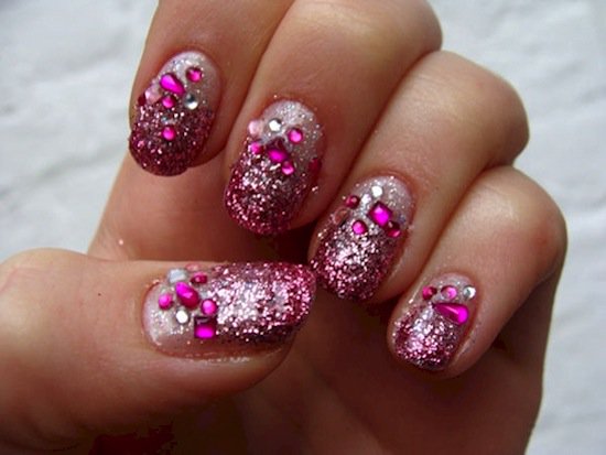 Glitter Gradient Nails Pictures, Photos, and Images for Facebook, Tumblr,  Pinterest, and Twitter