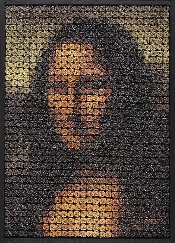 origami mona lisa