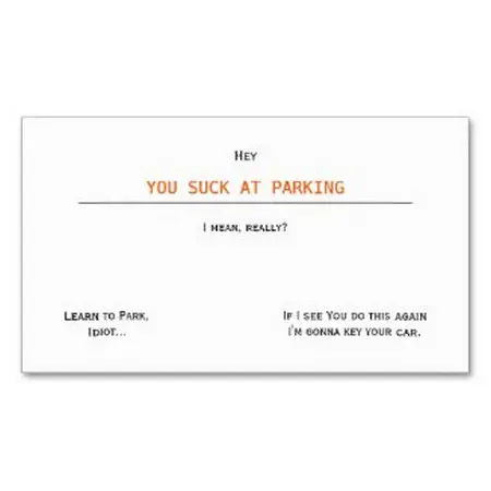 parking card