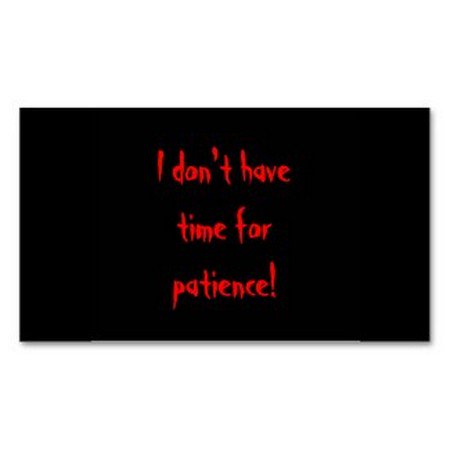 patience card