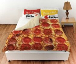 pizza bedding set
