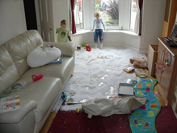 ruined living room