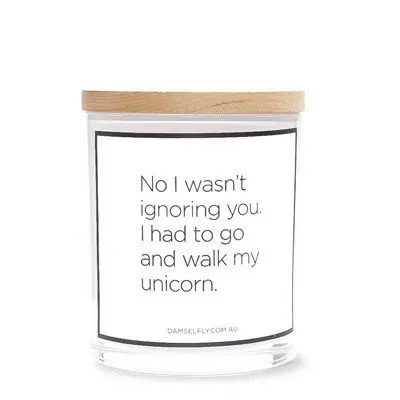 unicorn candle