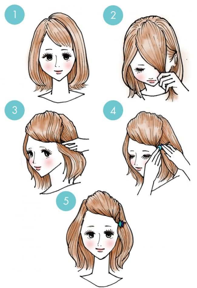 23195 Hair Styles Steps Images Stock Photos  Vectors  Shutterstock