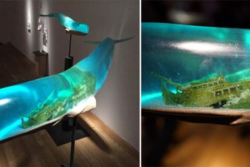 whale sculpture