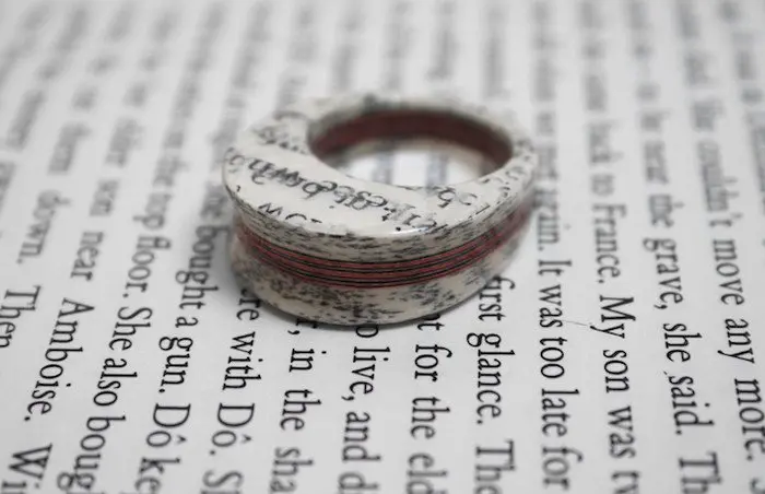 white book ring