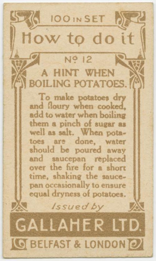 Boiling Potatoes 2