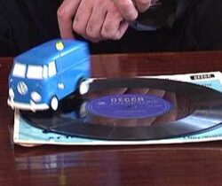 Campervan Record Player vw