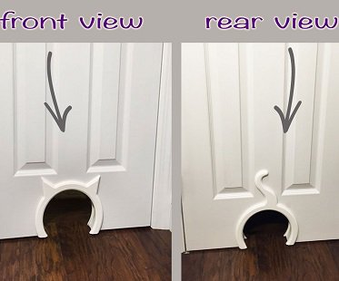 Interior Cat Door hole