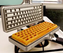 Keyboard Waffle Iron
