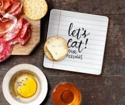 Notes Appetizer Plates