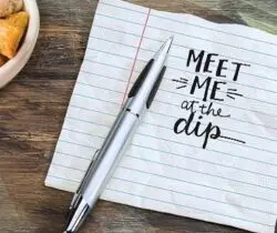 Notes Cocktail Napkins