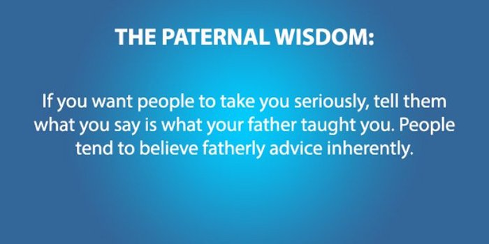 Paternal Wisdom