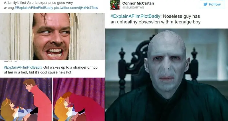 13 Hilarious Examples Of Movie Plots Explained Badly