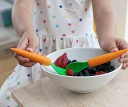carrot spoon and fork