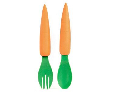 carrot spoon and fork kids