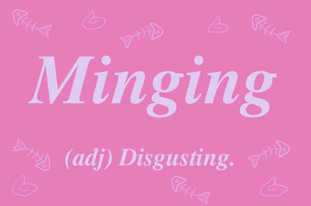 minging-british-words