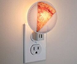 pizza night light