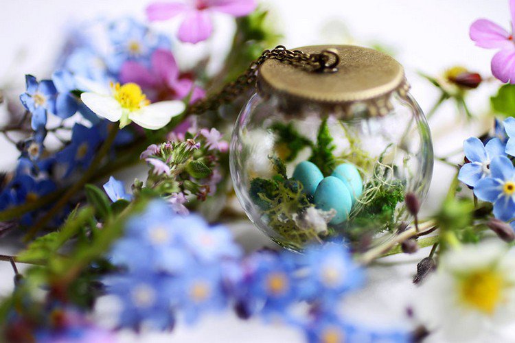 tiny egg terrarium