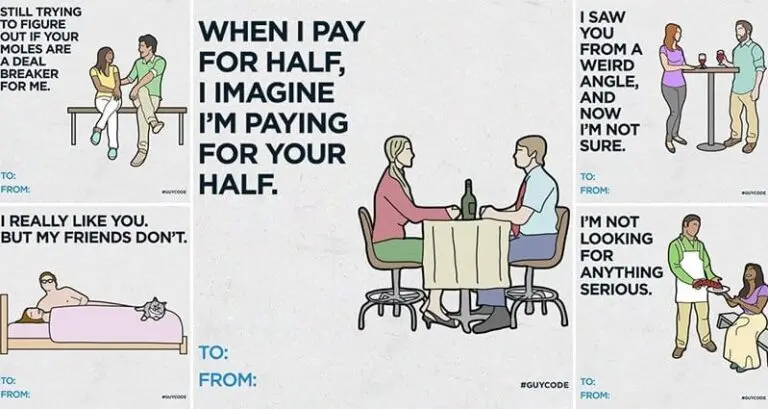Amusing Honest Romance Cards