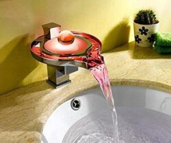Color Changing Waterfall Faucet