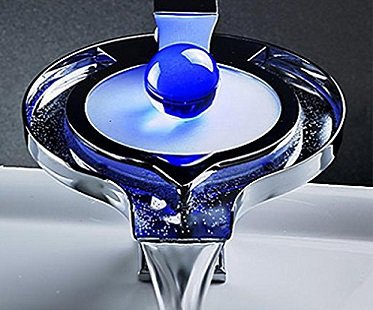 Color Changing Waterfall Faucet tap