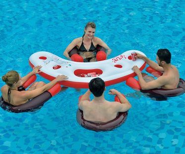 Inflatable Pool Bar Set