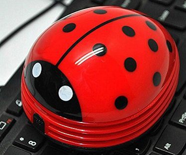Ladybug Desktop Vacuum keyboard