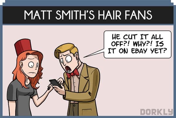 Matt Smith Hair