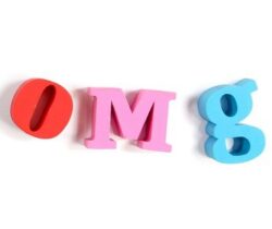 OMG text talk erasers