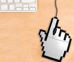 Pixelated Hand Mouse