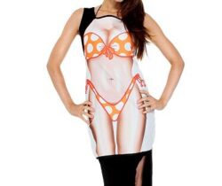 Polka Dot Bikini Apron