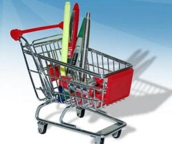 Shopping Trolley Desk Tidy