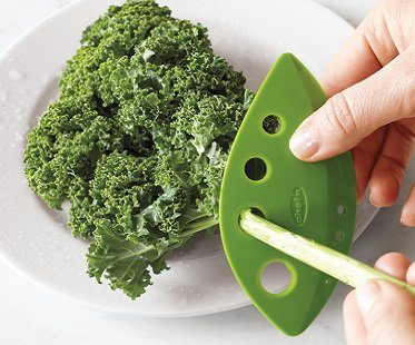 Vegetable And Herb Stem Stripper kale