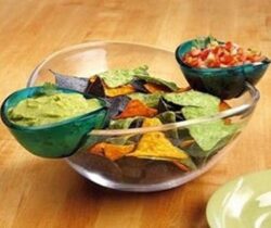 chips and dips bowl set