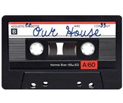 our house cassette tape doormat