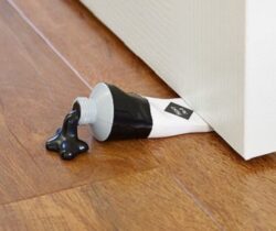 paint tube doorstop