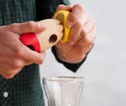 rocket lemon juicer squeeze