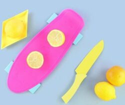 skateboard chopping board