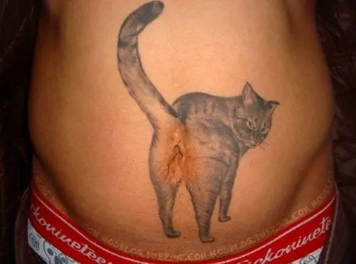 worst-tattoos-cat-butt