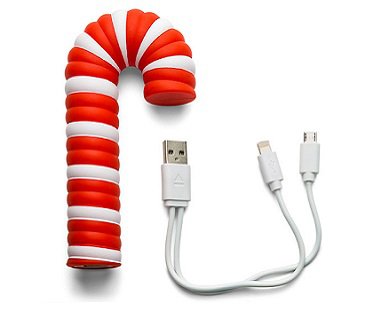 Candy Cane iPhone Charger battery