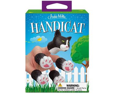 Cat Finger Puppets box