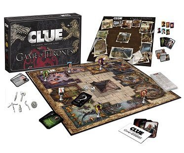 Clue Game Of Thrones Edition