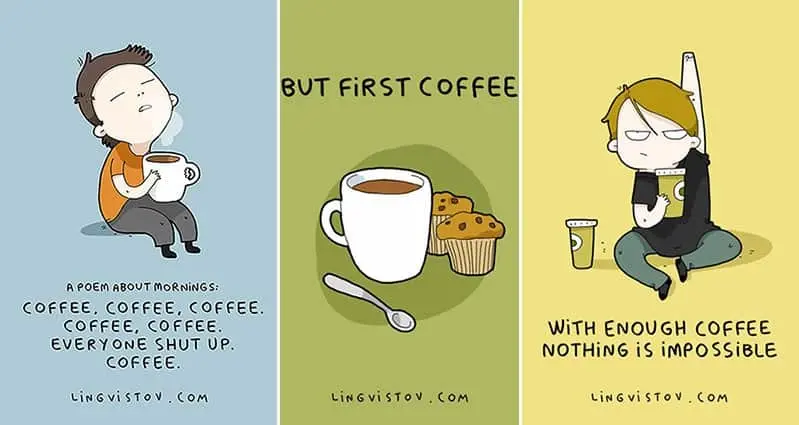 Coffee Quotes Lingvistov