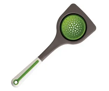 Collapsible Skimmer And Colander utensil