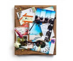 Cork Board Picture Frame